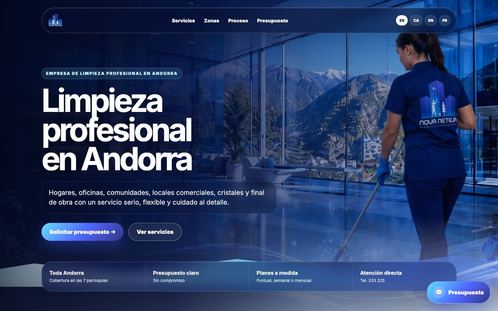 Nova Neteja — Limpieza